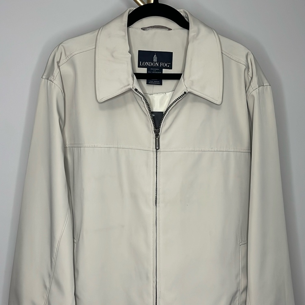 London Fog men’s size L full zip lightweight jacket NWOT